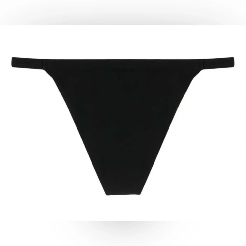 Mara Hoffman Swim Black Hipster Lenni Bikini Bottom Eco Friendly NWT M #2453 - Picture 3 of 10